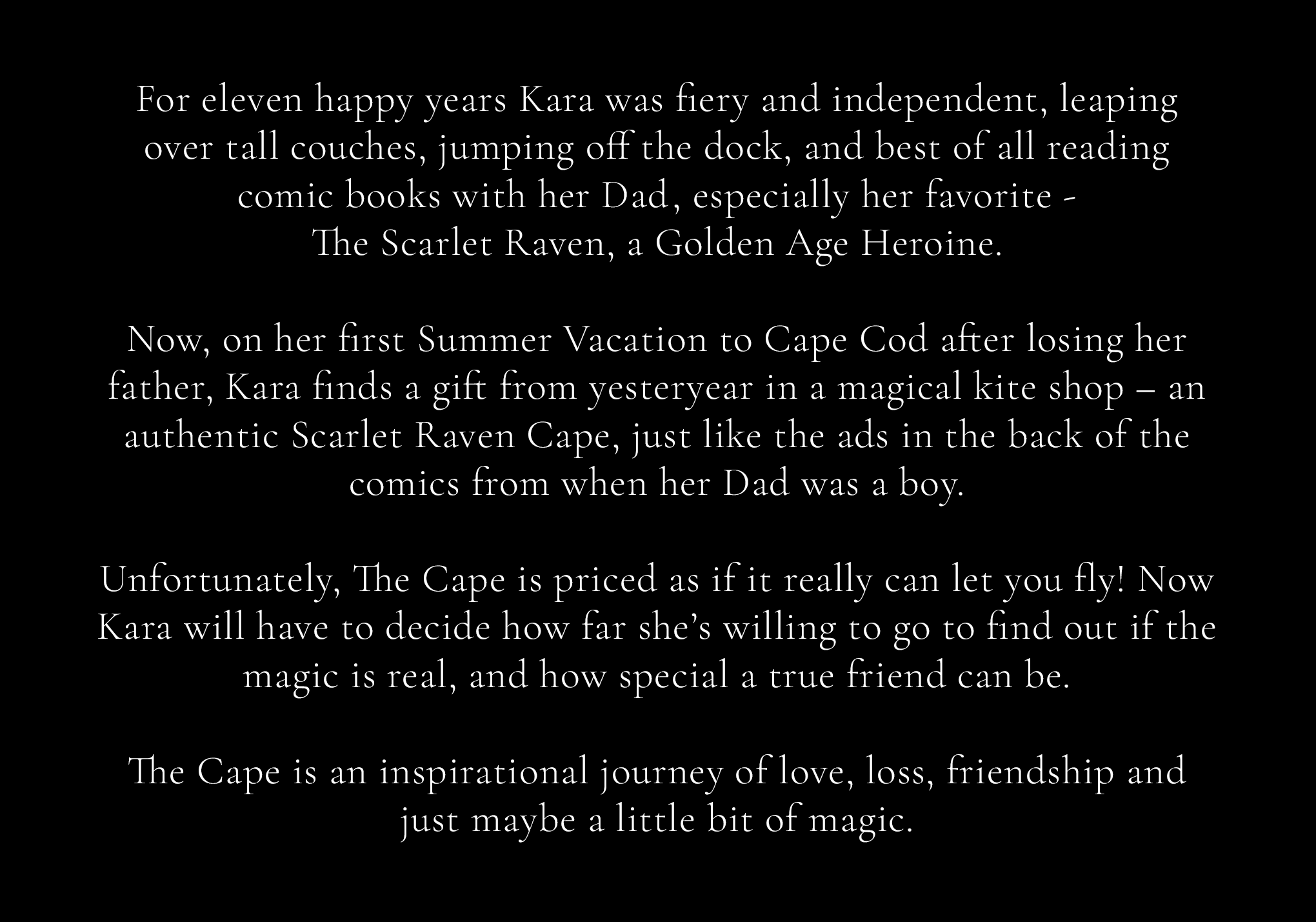 The Cape — synopsis